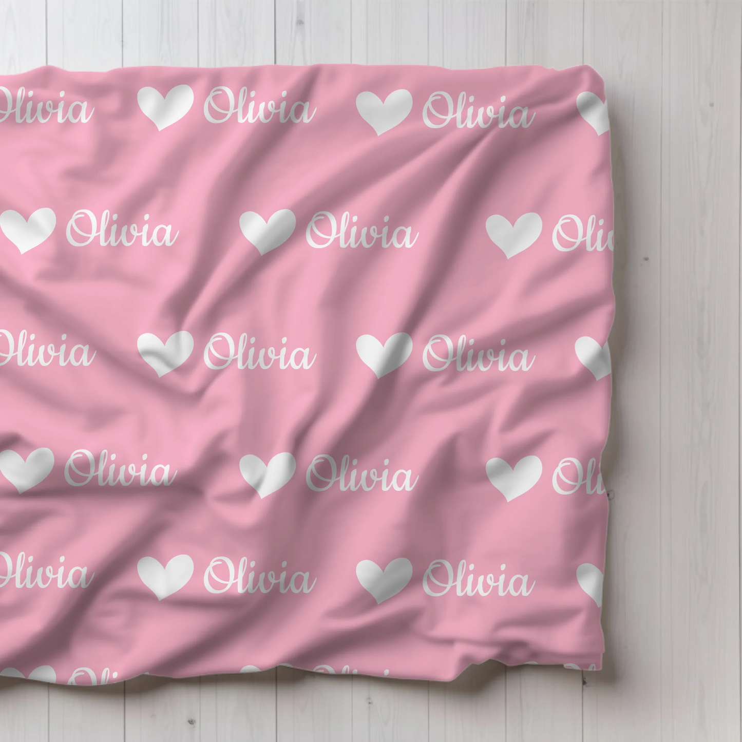 Personalized Jersey Fleece Name Blanket
