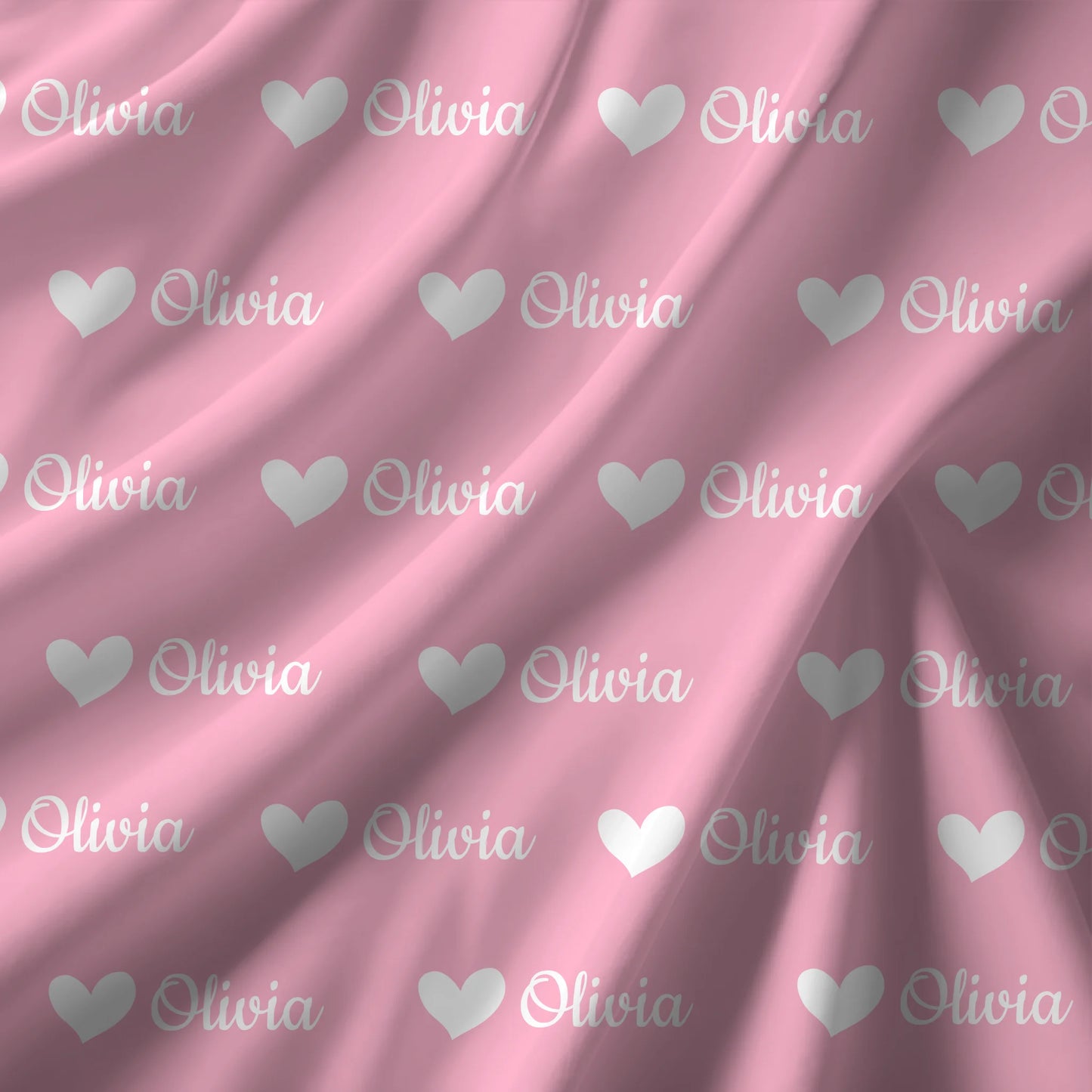 Personalized Jersey Fleece Name Blanket