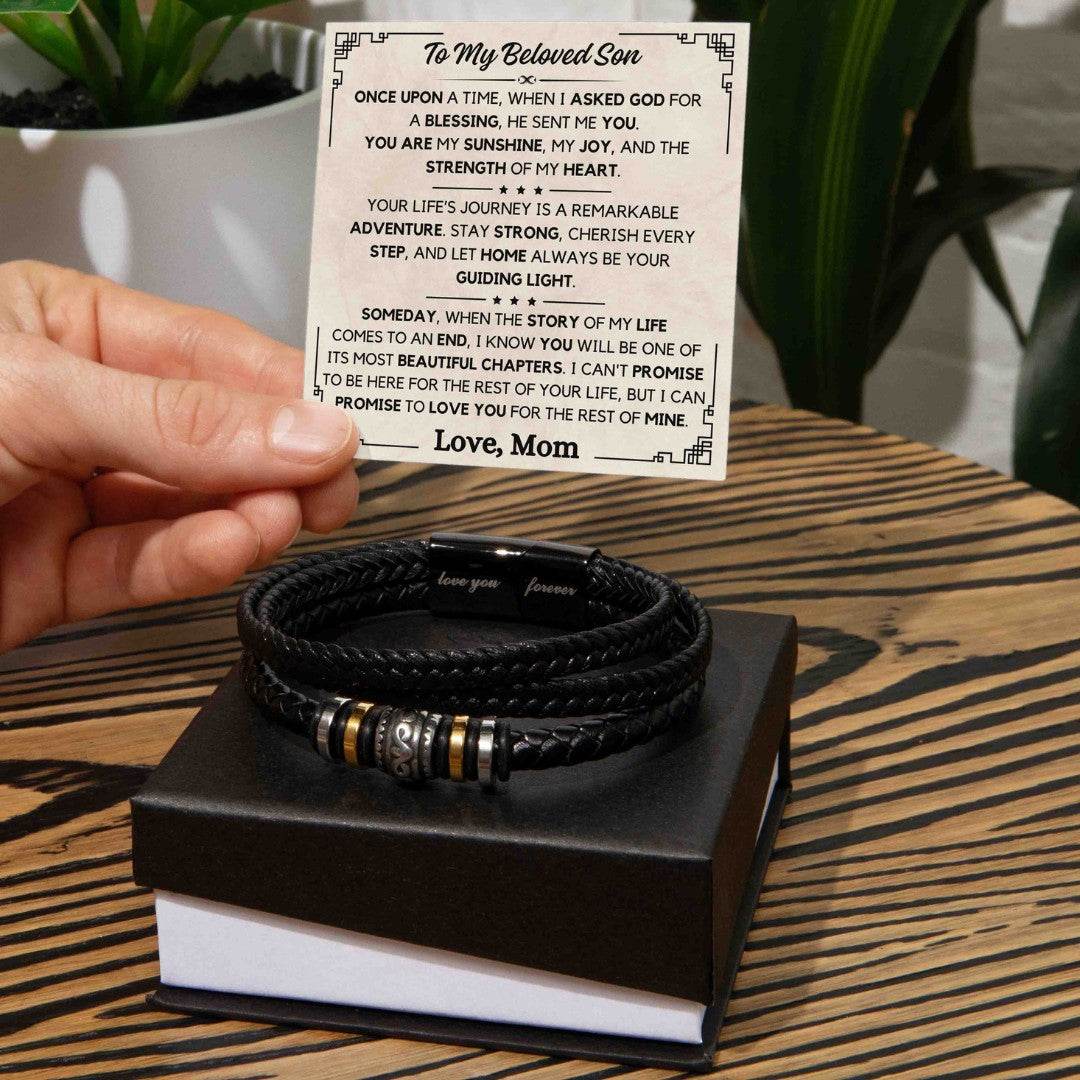 To My Son - Promise To Love You - Shared Gifts
