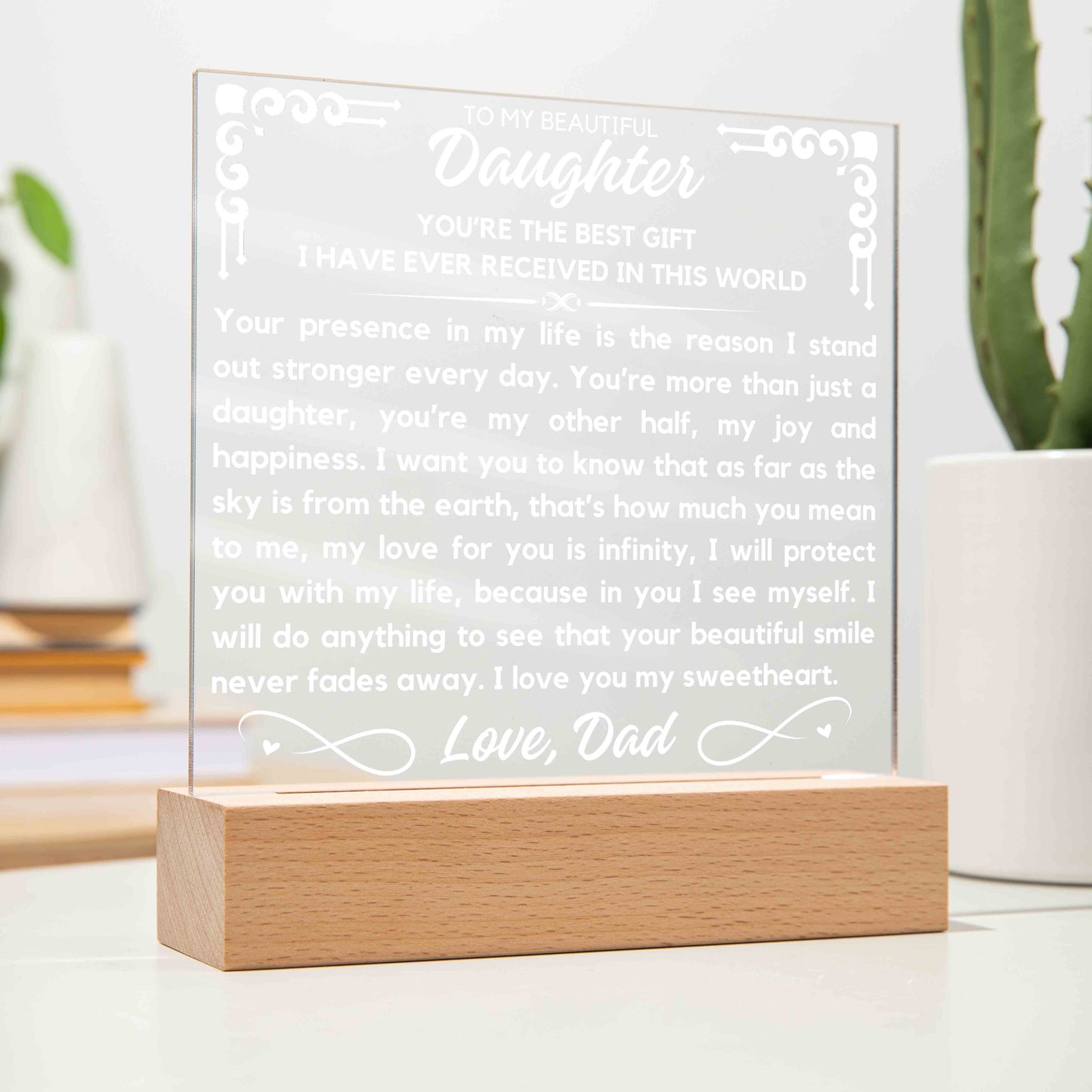To My Daughter - Far As The Sky (From Dad) - Shared Gifts