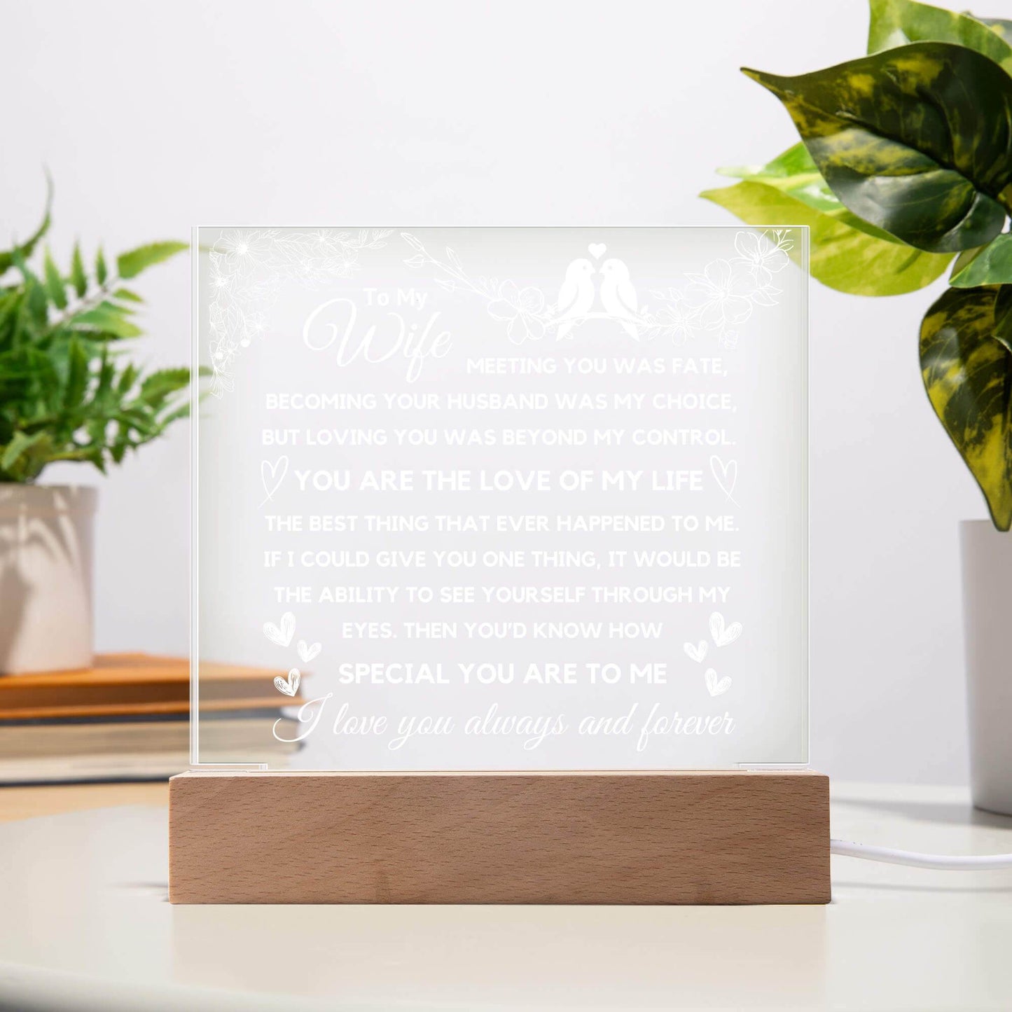 To My Wife - The Love Of My Life - Shared Gifts