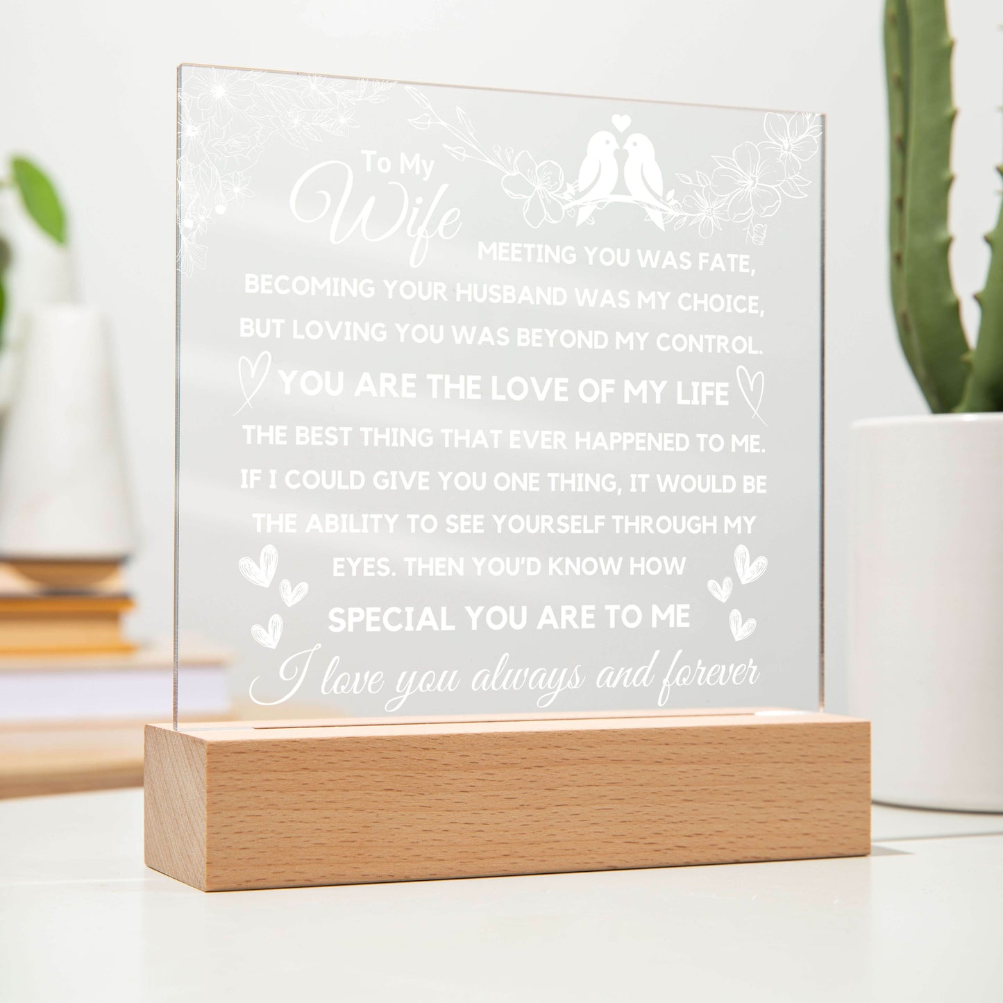 To My Wife - The Love Of My Life - Shared Gifts