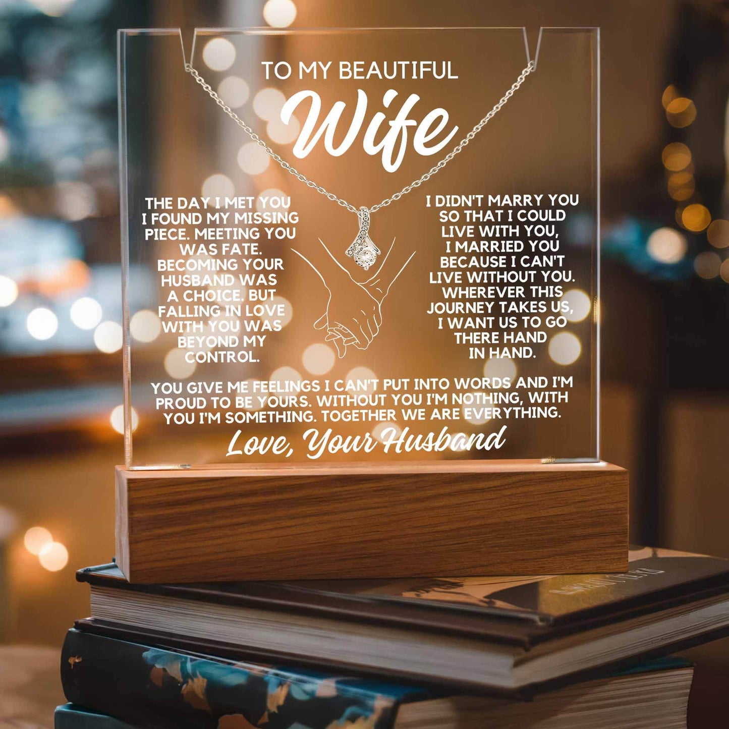 To My Wife - The Day I Met You - Shared Gifts
