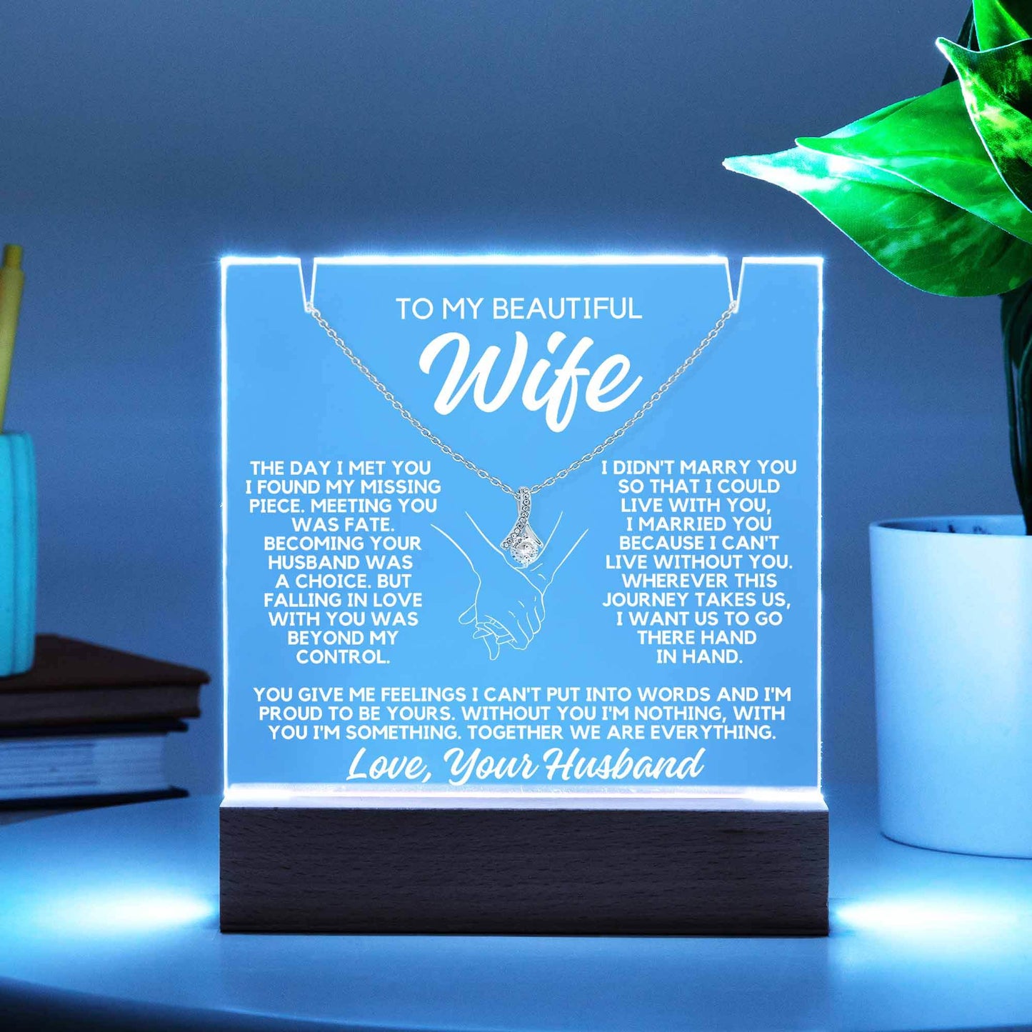 To My Wife - The Day I Met You - Shared Gifts