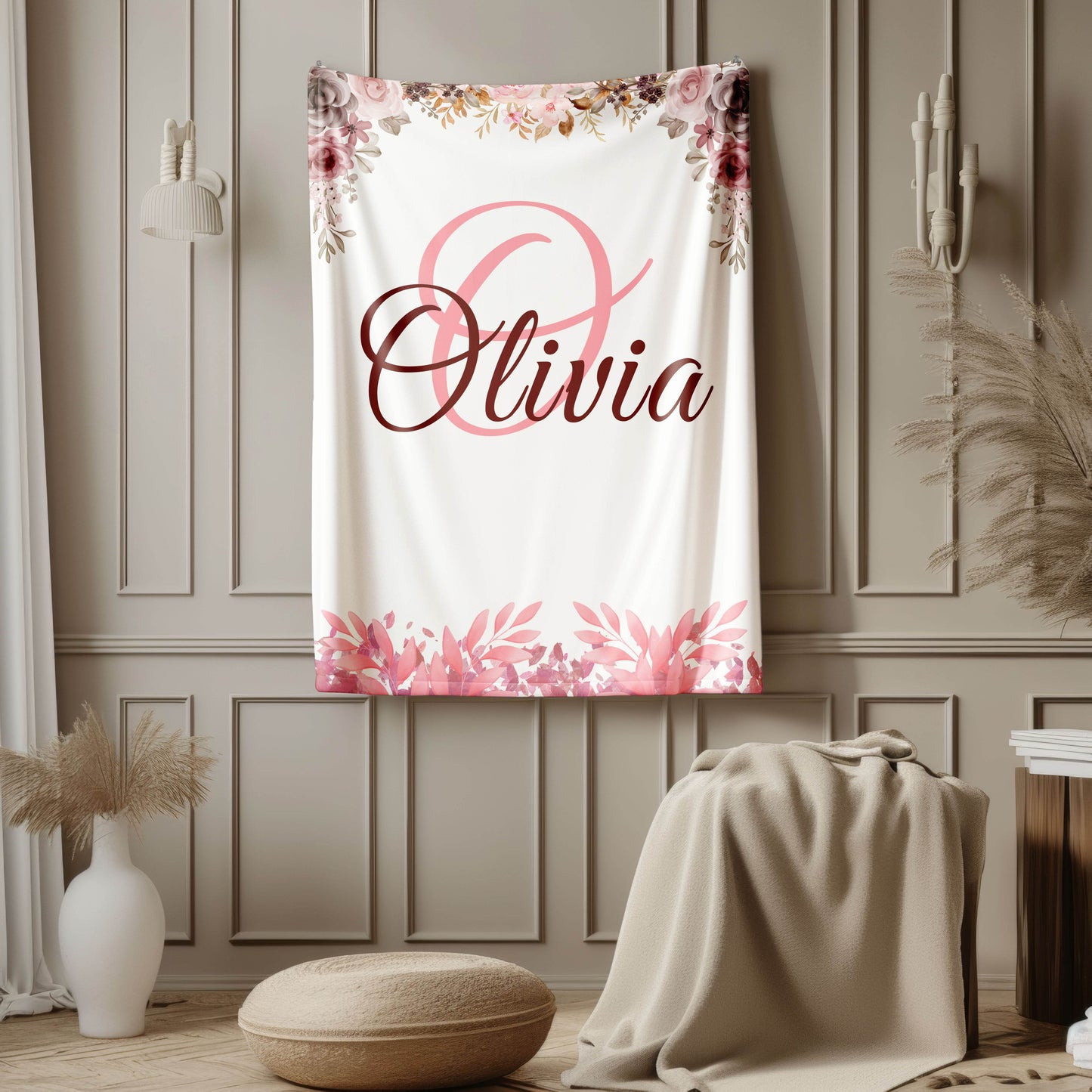 Pink Animal Mink Touch Fleece Blanket - Shared Gifts