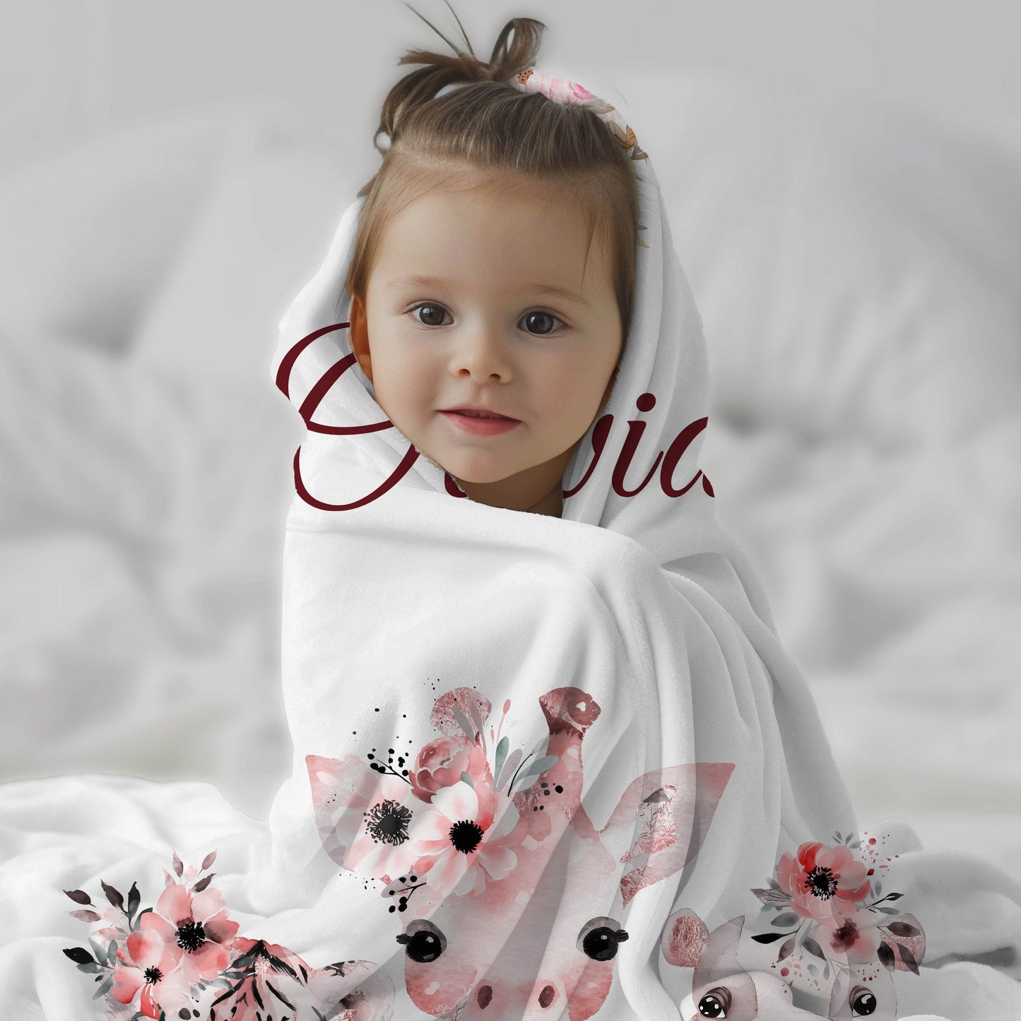Pink Animal Mink Touch Fleece Blanket - Shared Gifts