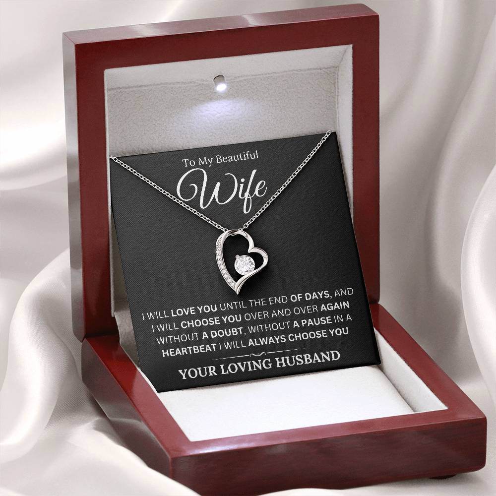 To My Wife - I Will Always Choose You - Shared Gifts
