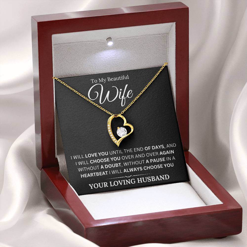 To My Wife - I Will Always Choose You - Shared Gifts