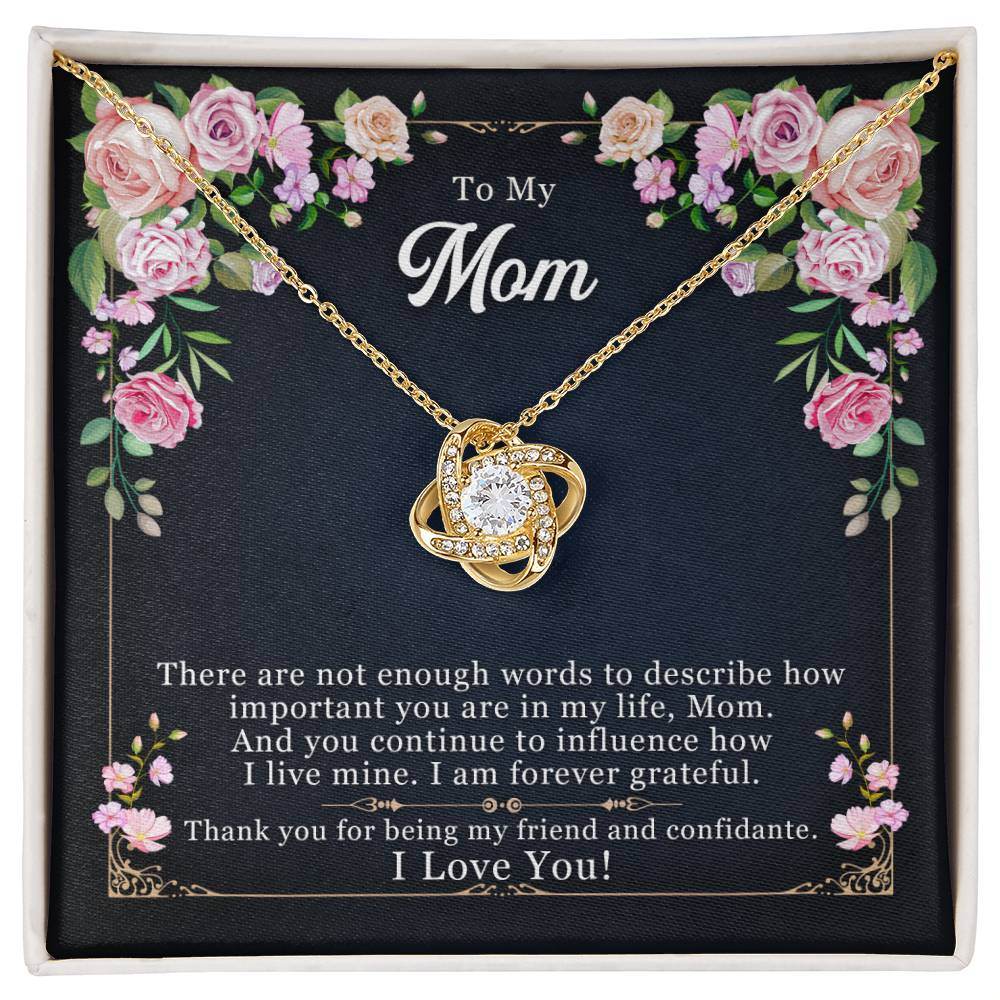 To My Mom, Thank yOU For Being My Friend - Shared Gifts