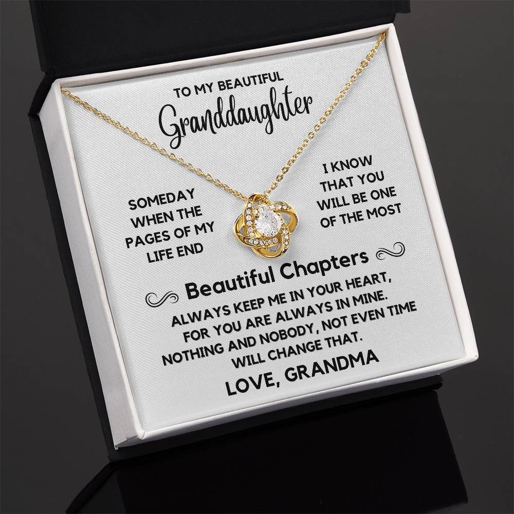 To My Granddaughter - Pages Of My Life - Shared Gifts