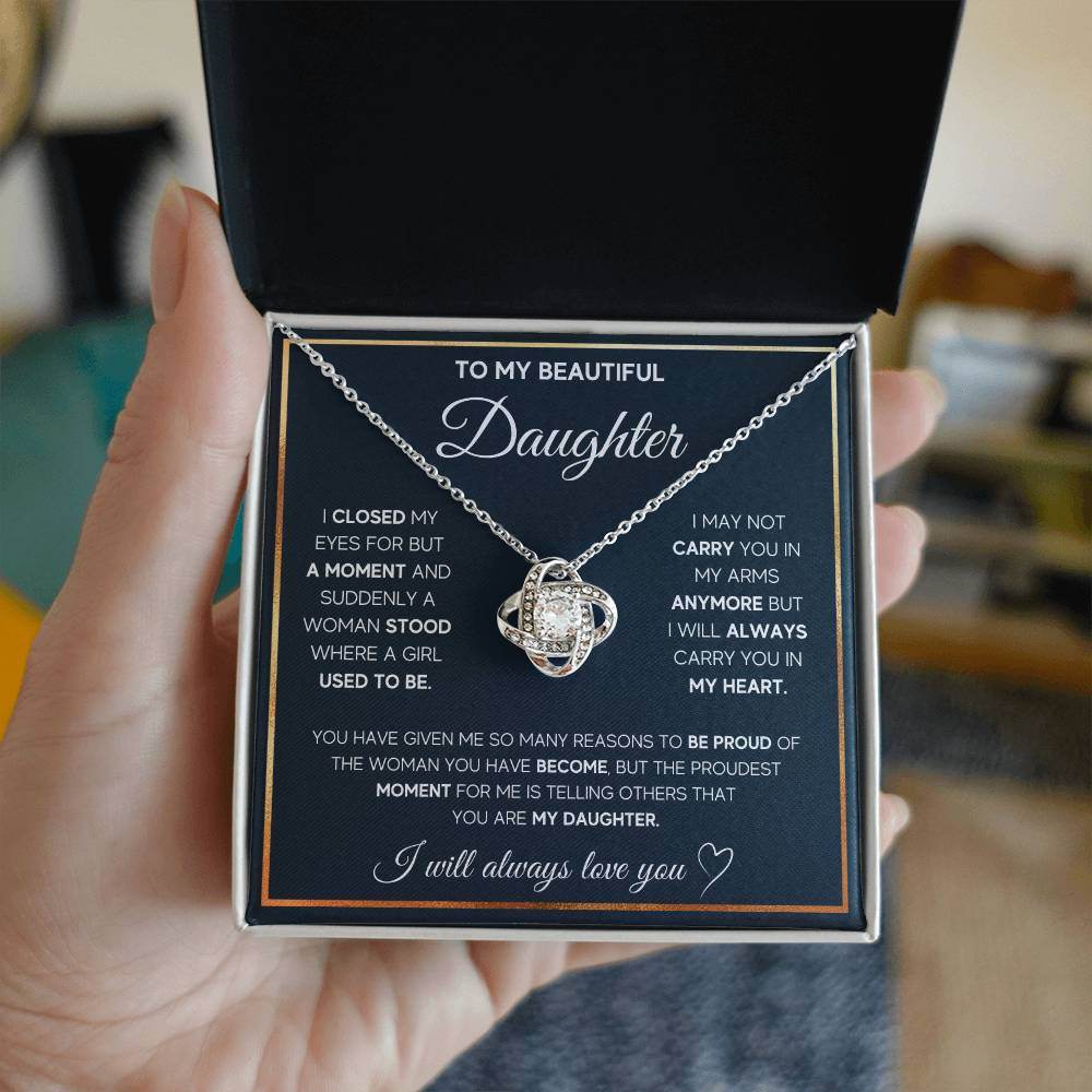 To My Daughter, I Will Always Carry You In My Heart - Shared Gifts