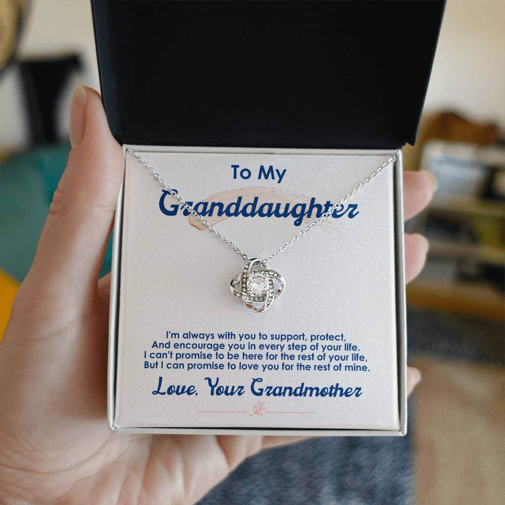To My Granddaughter, I Love You For The Rest Of My Life - Shared Gifts