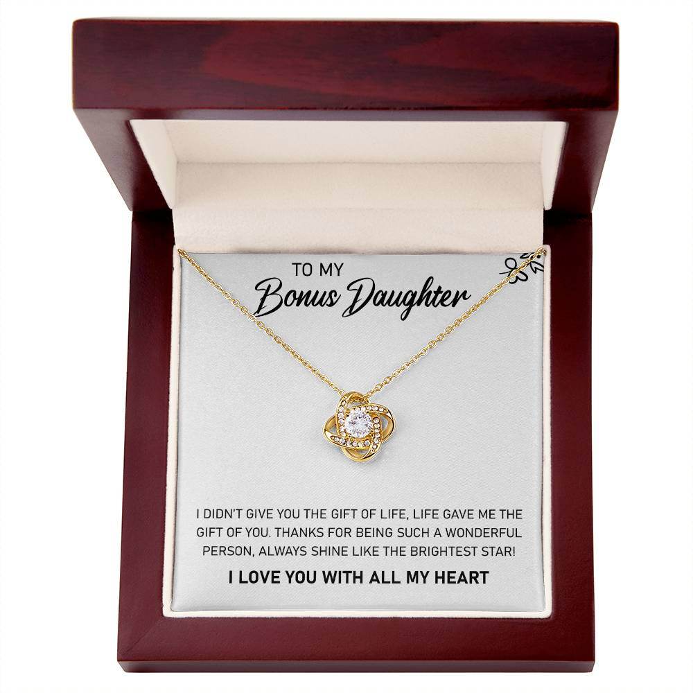 To My Bonus Daughter, Always Shine Like The Brightest Star - Shared Gifts
