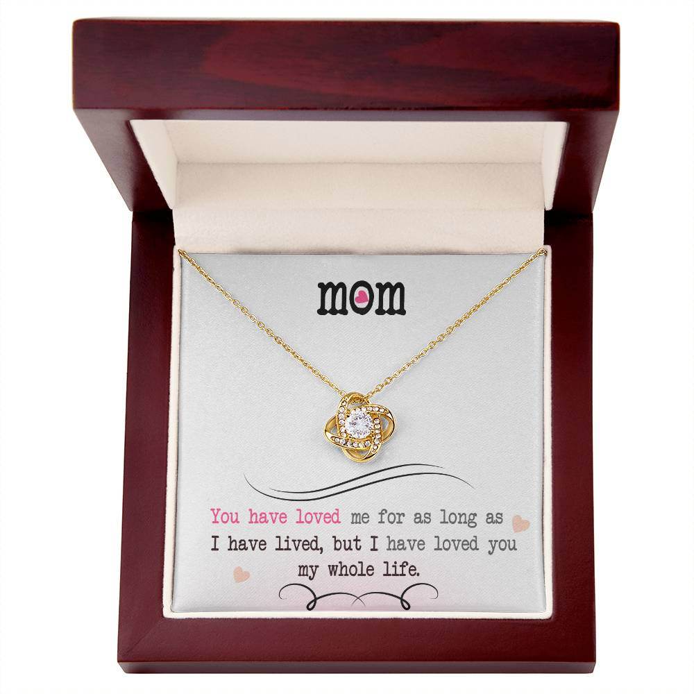 To My Mom, I Loved You My Whole Life - Shared Gifts