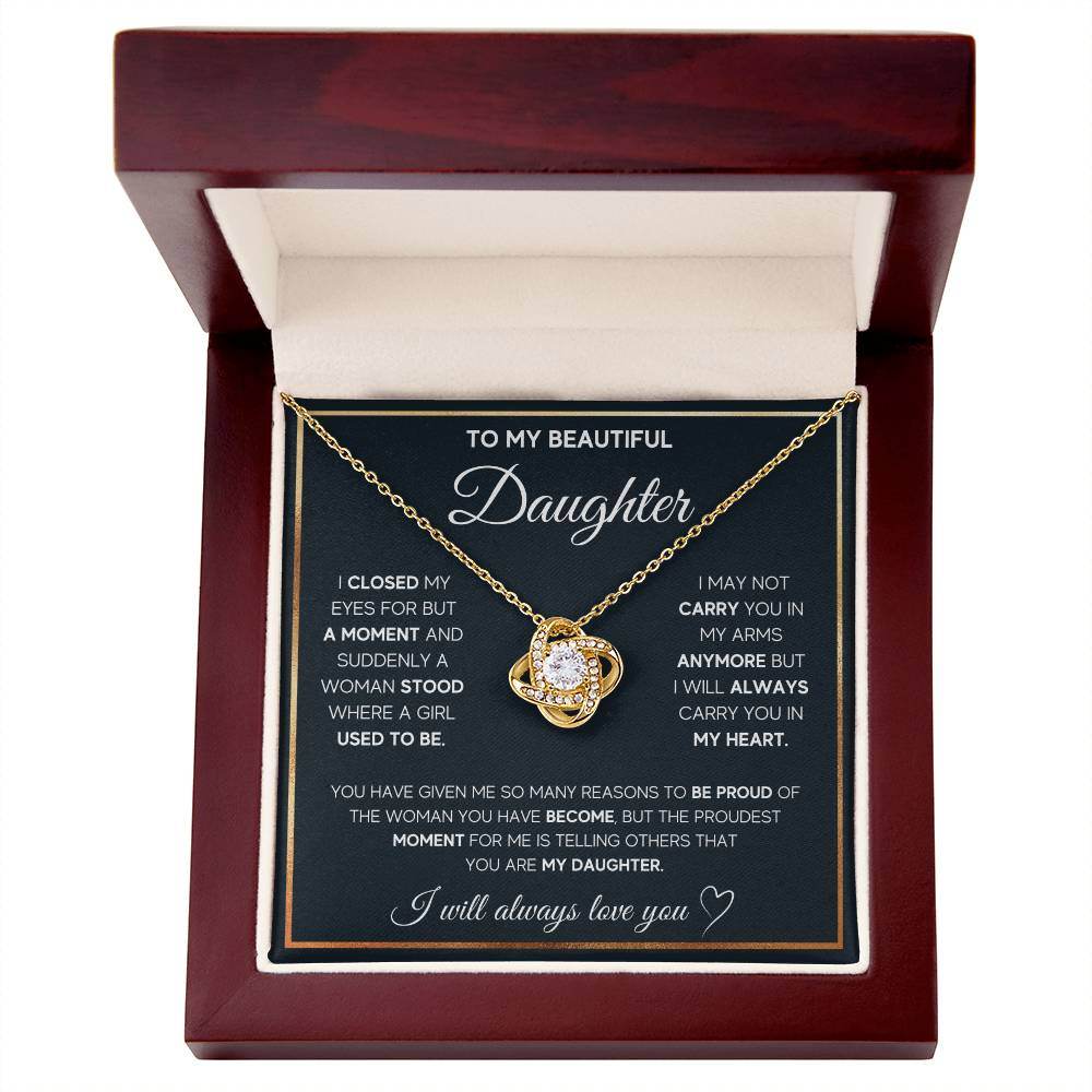 To My Daughter, I Will Always Carry You In My Heart - Shared Gifts
