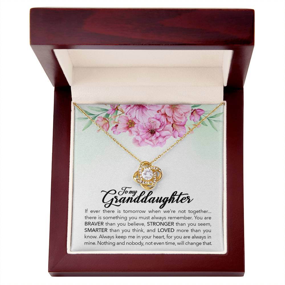 To My Granddaughter, Always Keep Me In Your Heart, - Shared Gifts