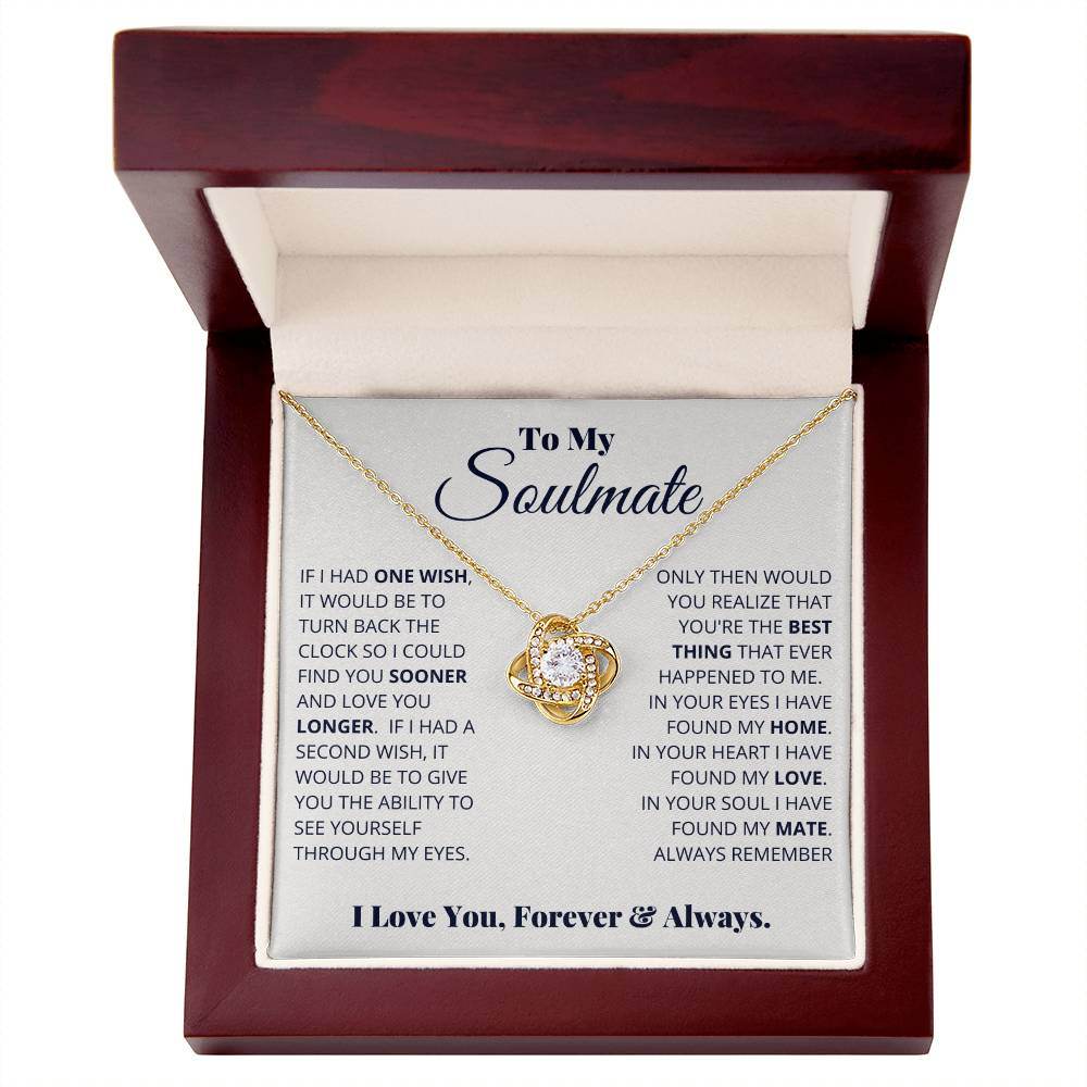 To My Soulmate, I Love You, Forever & Always - Shared Gifts