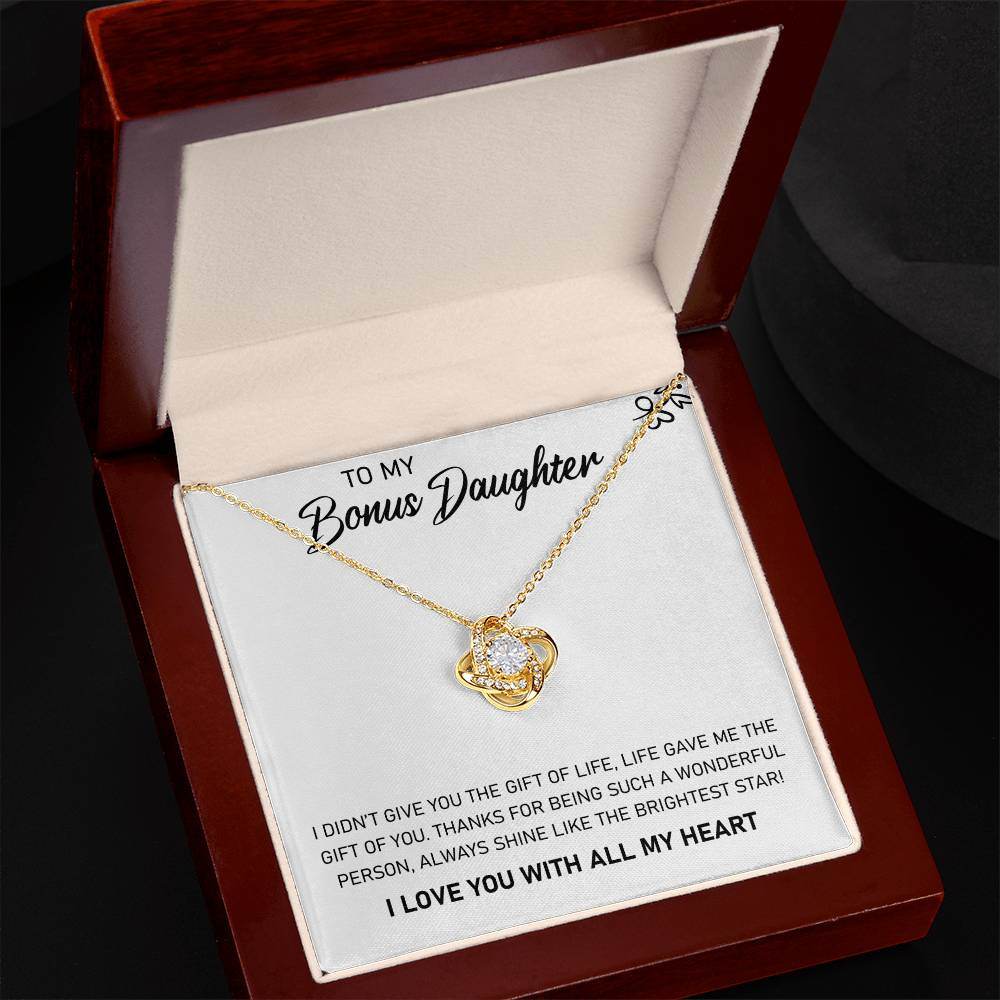 To My Bonus Daughter, Always Shine Like The Brightest Star - Shared Gifts