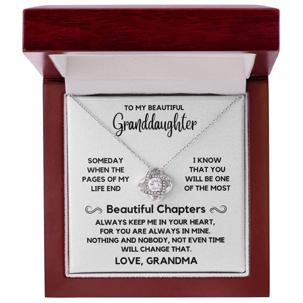 To My Granddaughter - Pages Of My Life - Shared Gifts