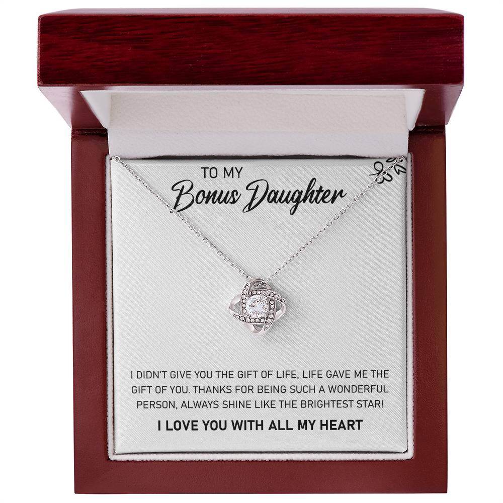 To My Bonus Daughter, Always Shine Like The Brightest Star - Shared Gifts