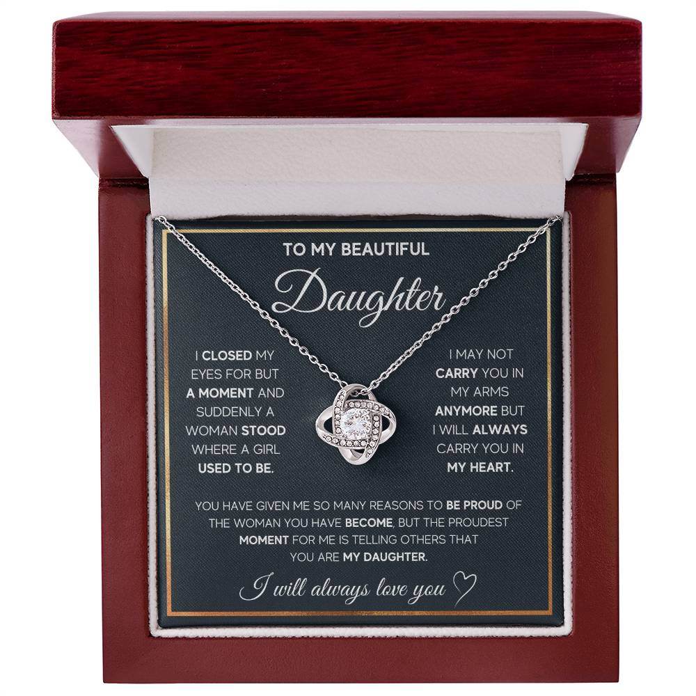 To My Daughter, I Will Always Carry You In My Heart - Shared Gifts