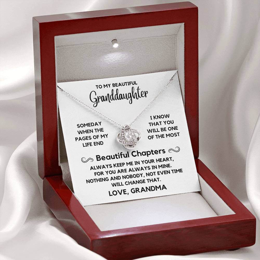 To My Granddaughter - Pages Of My Life - Shared Gifts