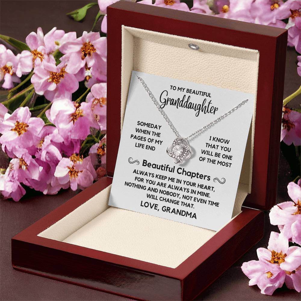 To My Granddaughter - Pages Of My Life - Shared Gifts