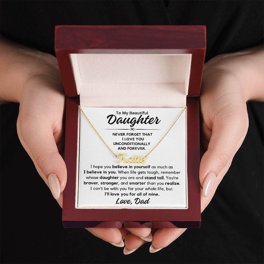 To My Daughter - Unconditionally And Forever - Shared Gifts