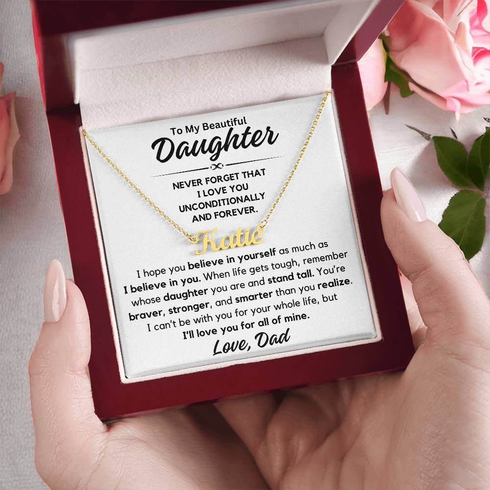 To My Daughter - Unconditionally And Forever - Shared Gifts
