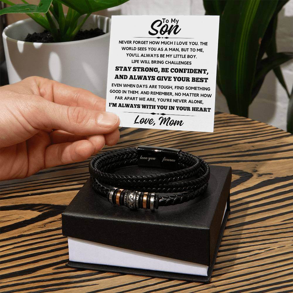 To My Son - Stay Strong Be Confident - Shared Gifts