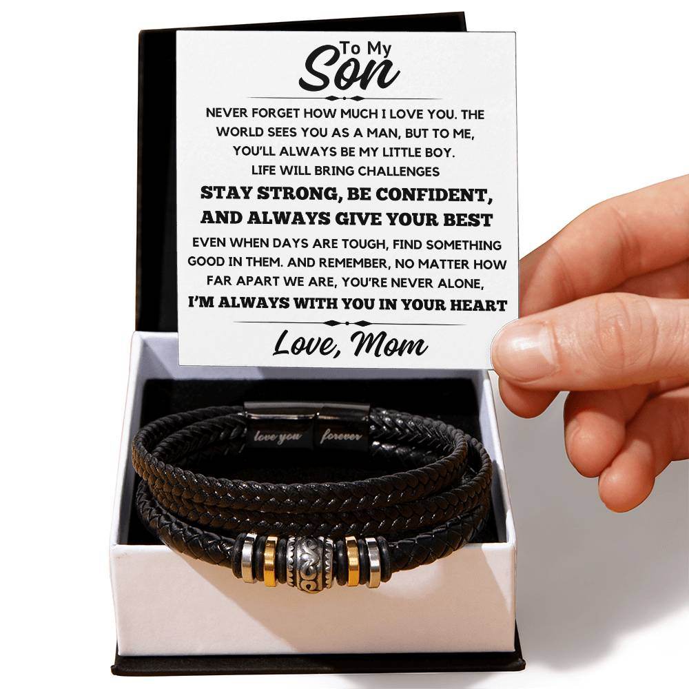 To My Son - Stay Strong Be Confident - Shared Gifts