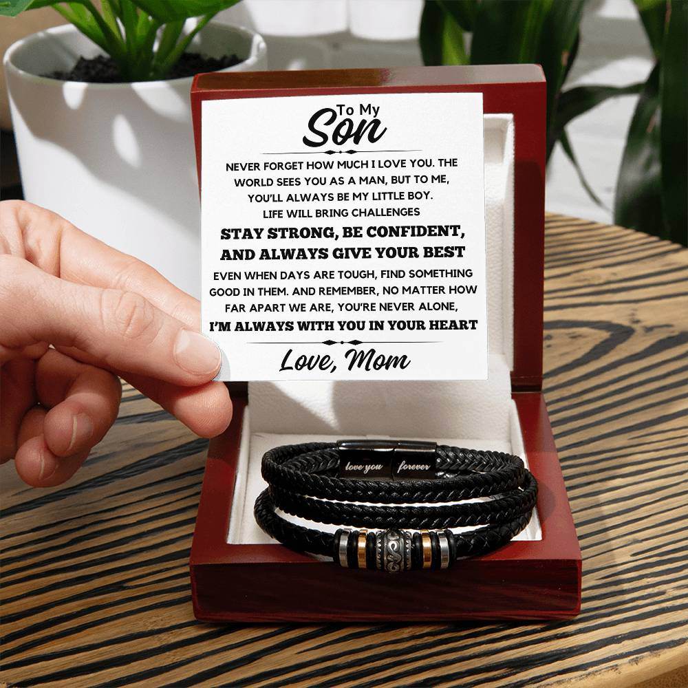 To My Son - Stay Strong Be Confident - Shared Gifts