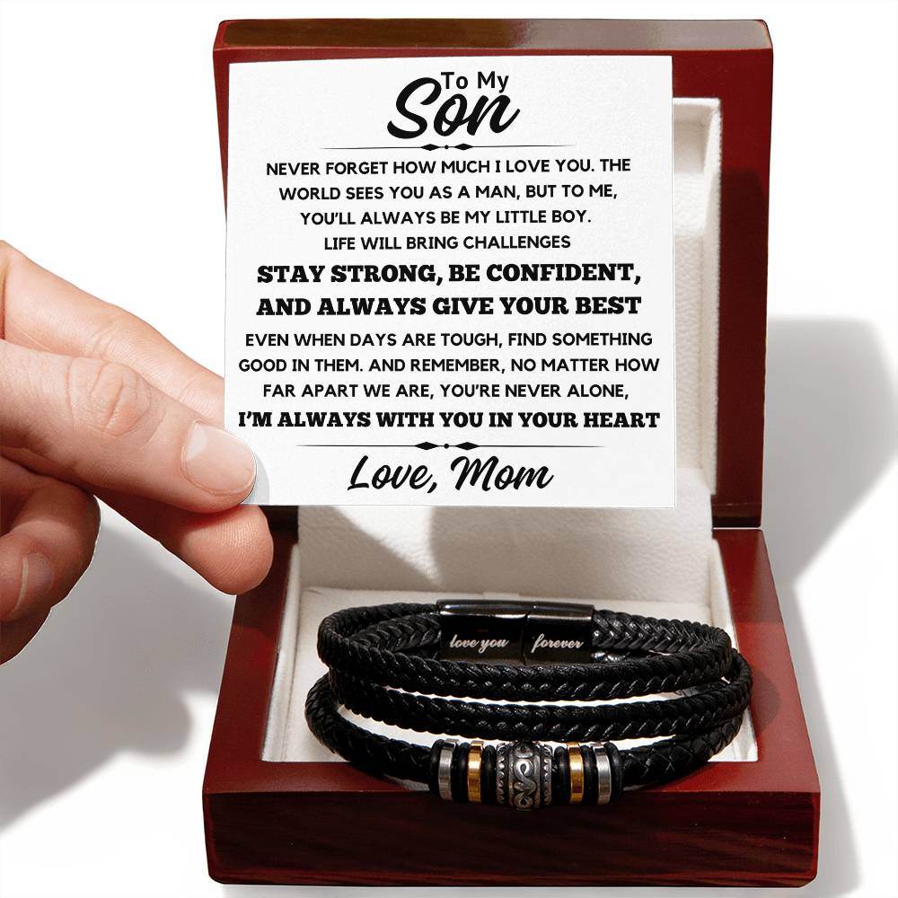 To My Son - Stay Strong Be Confident - Shared Gifts
