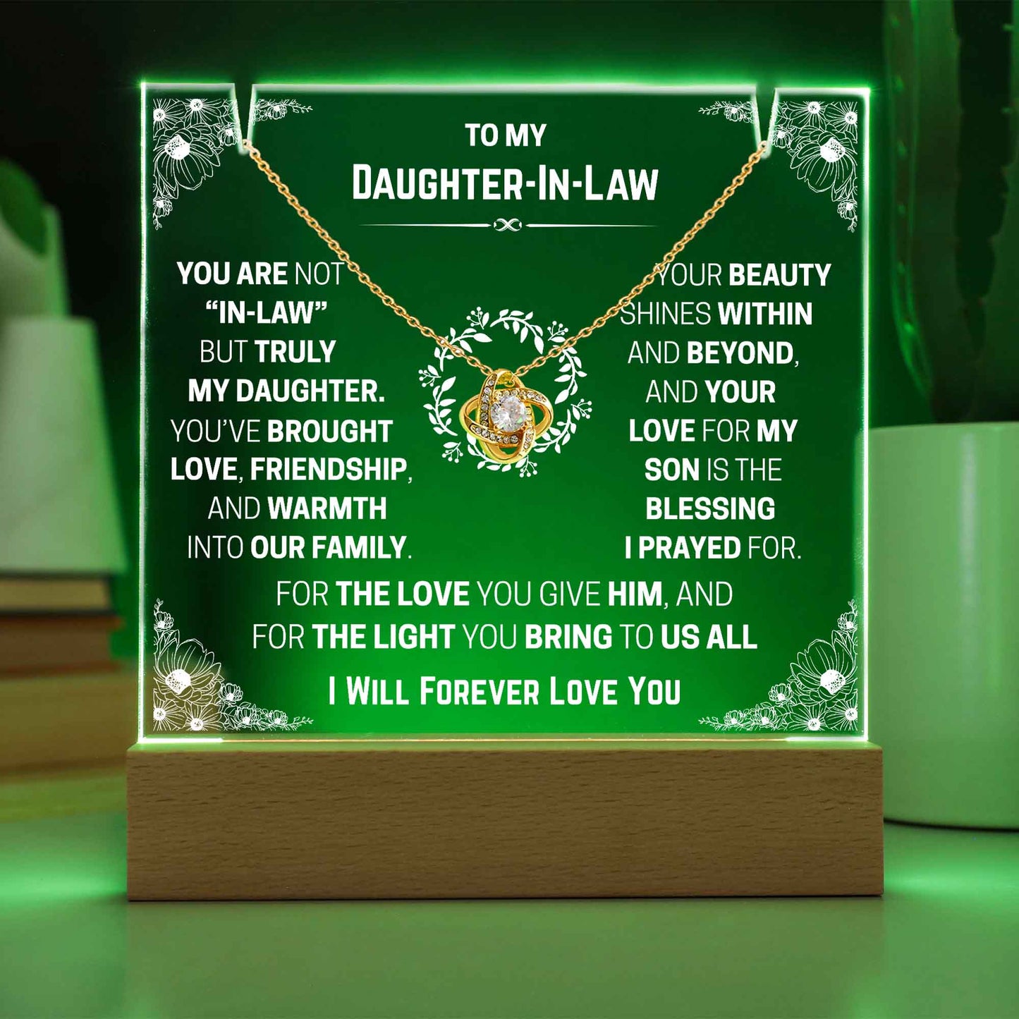 Daughter In-Law Gift - Blessing I Prayed Bundle