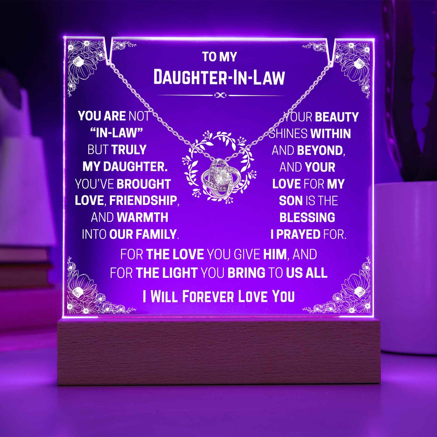 Daughter In-Law Gift - Blessing I Prayed Bundle