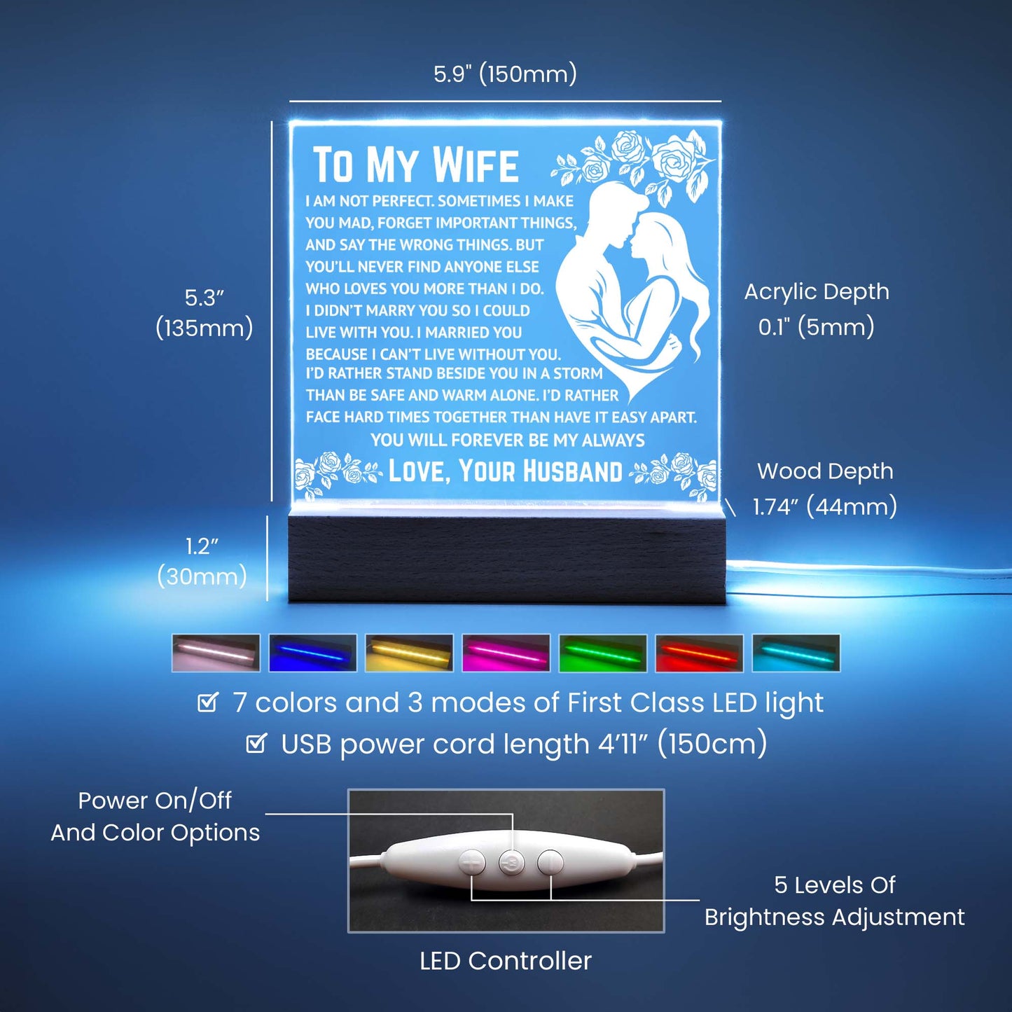 To My wife - Beside You In A Storm