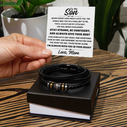 To My Son - Stay Strong Be Confident - Shared Gifts