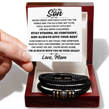 To My Son - Stay Strong Be Confident - Shared Gifts