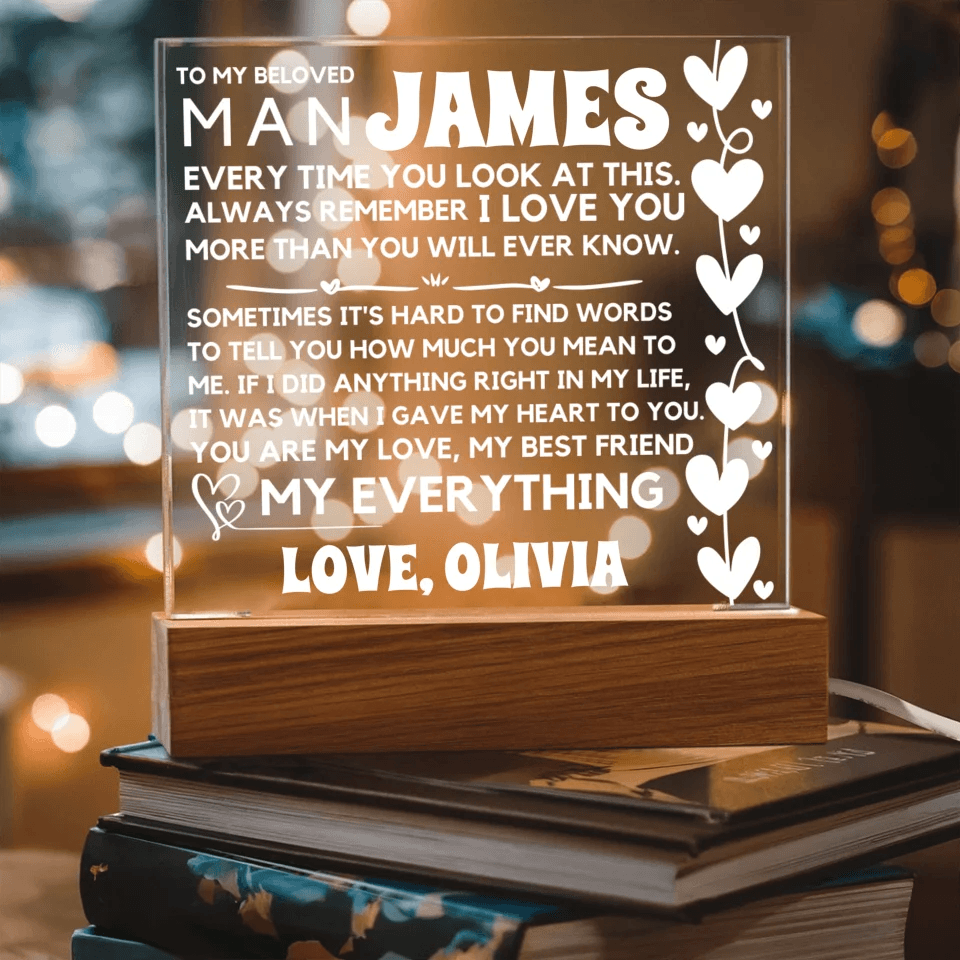 To My Man - My Everything - Shared Gifts