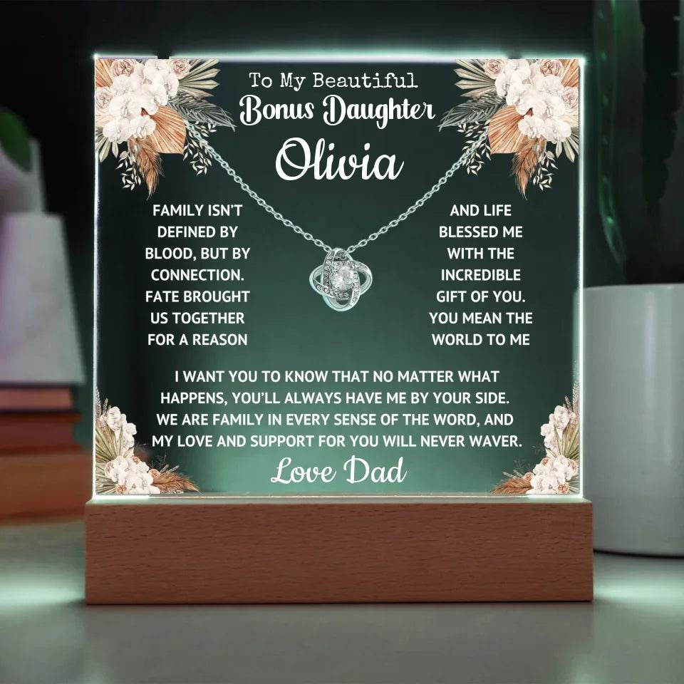 Bonus Daughter Gift - Will Never Waver - Shared Gifts