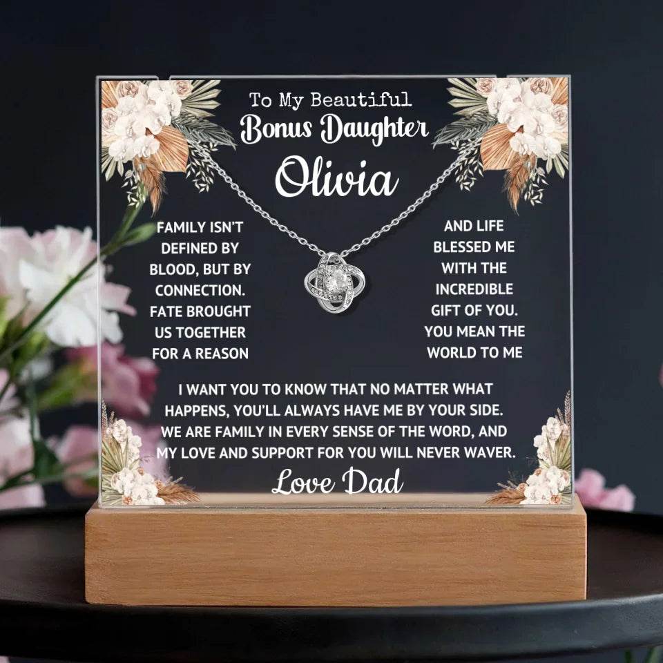 Bonus Daughter Gift - Will Never Waver - Shared Gifts