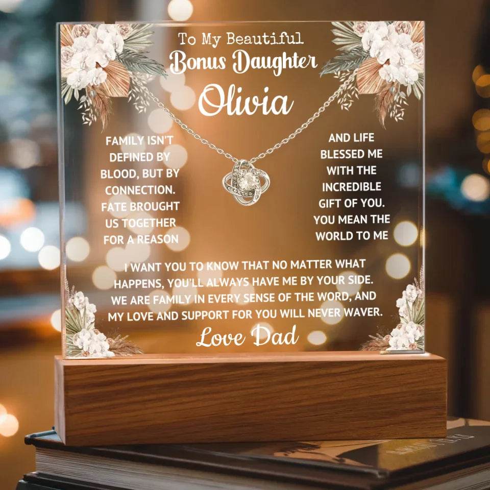 Bonus Daughter Gift - Will Never Waver - Shared Gifts