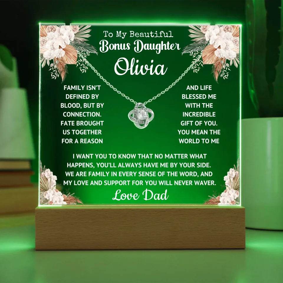 Bonus Daughter Gift - Will Never Waver - Shared Gifts