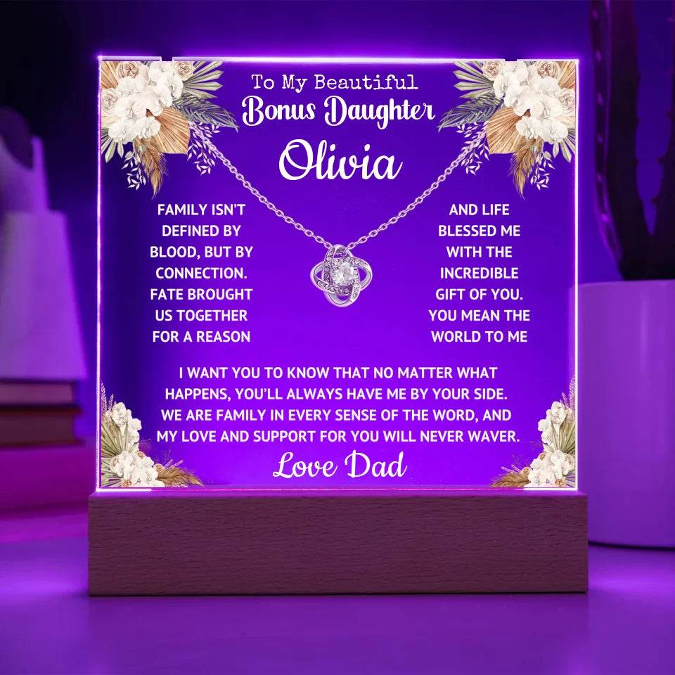 Bonus Daughter Gift - Will Never Waver - Shared Gifts