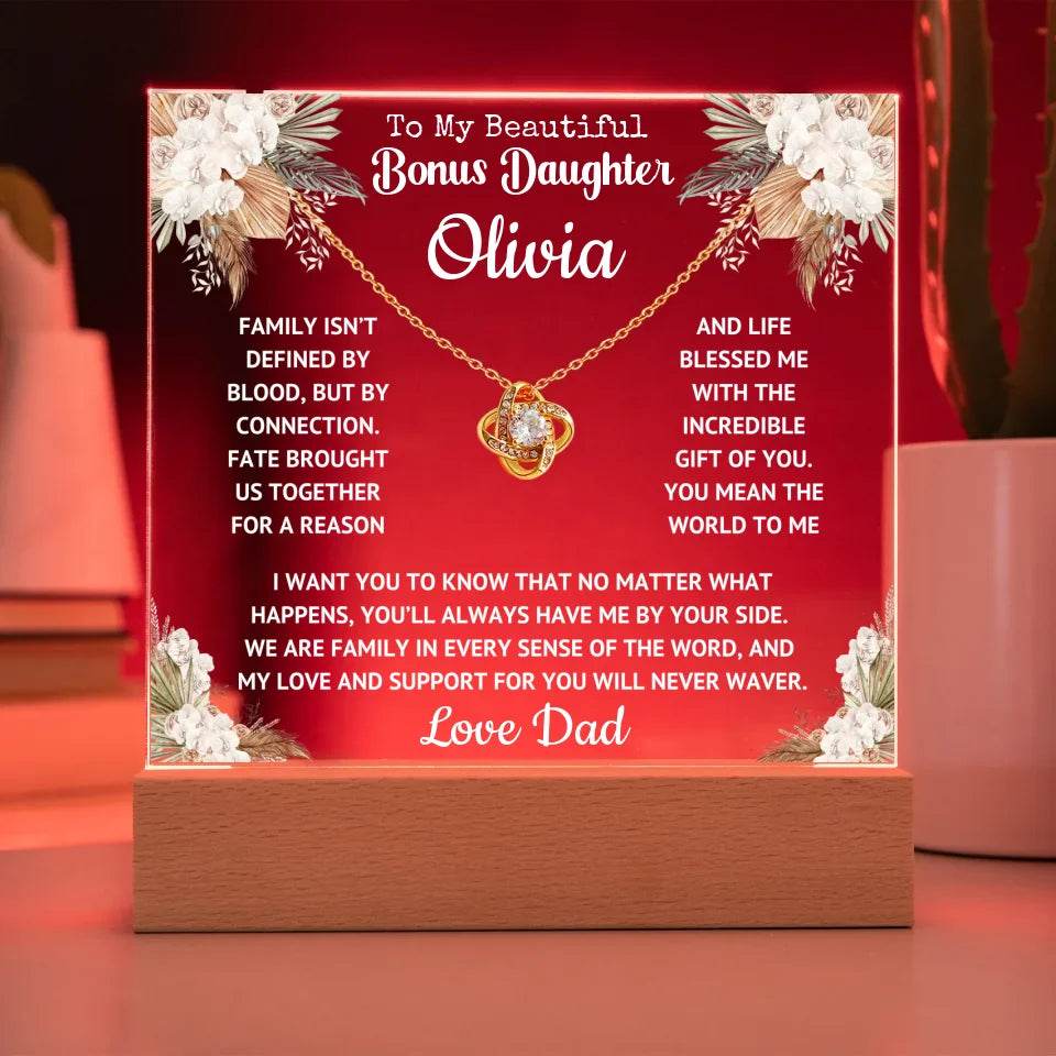 Bonus Daughter Gift - Will Never Waver - Shared Gifts