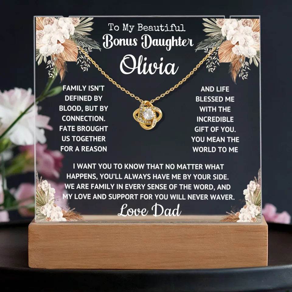 Bonus Daughter Gift - Will Never Waver - Shared Gifts