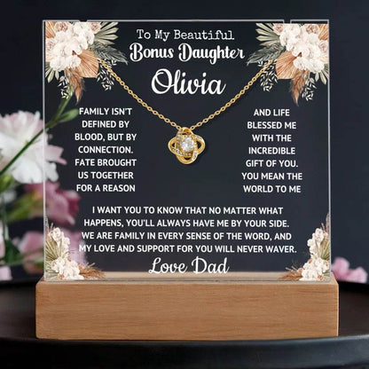 Bonus Daughter Gift - Will Never Waver - Shared Gifts