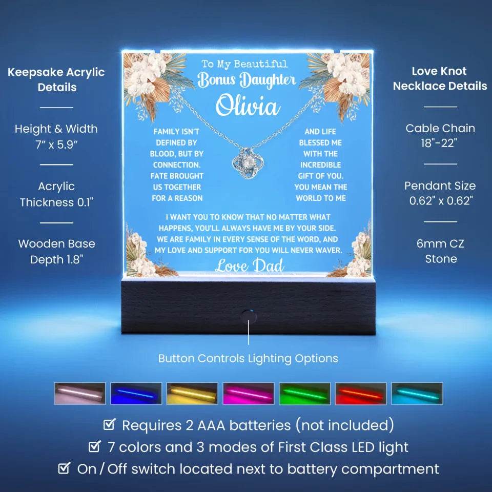 Bonus Daughter Gift - Will Never Waver - Shared Gifts