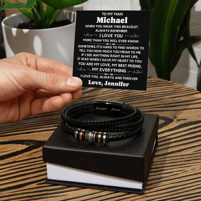 Love You Forever Bracelet 1