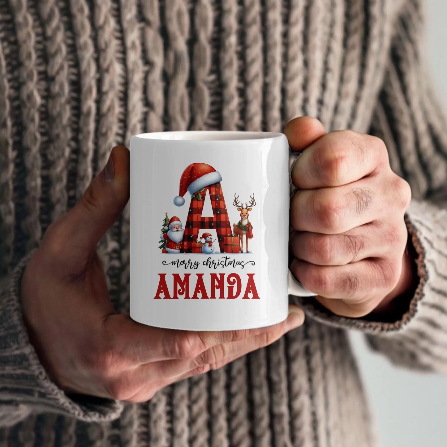 Personalized Christmas Mug – Spread Festive Cheer